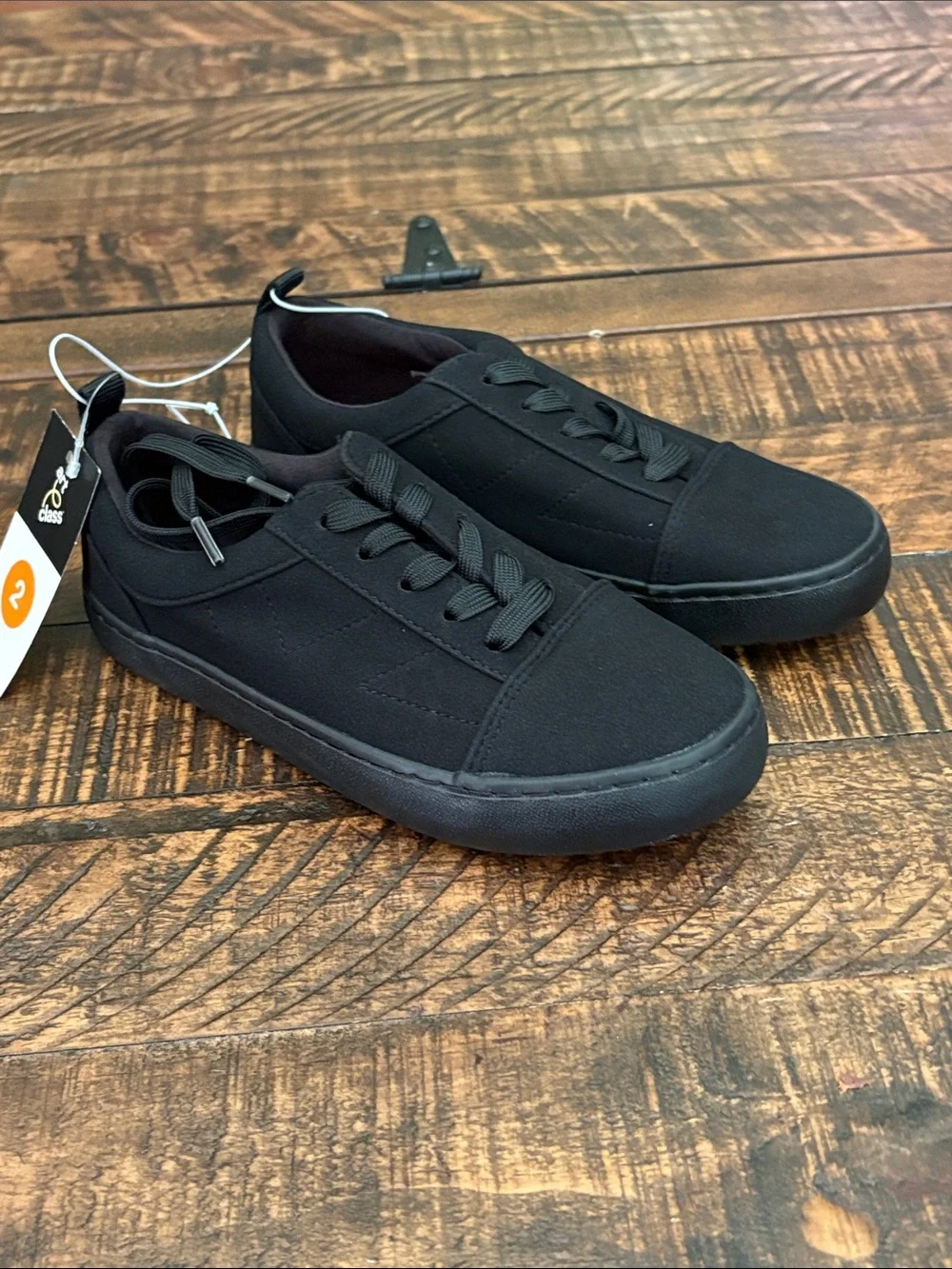 art class Black Low-Top Kids' Canvas Sneakers